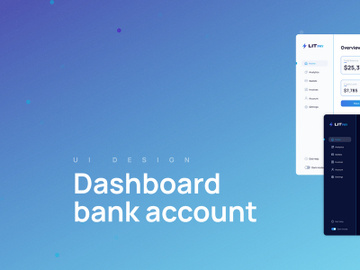 Dashboard UI kit preview picture