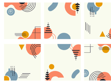 Square Background Social Media vibrant preview picture