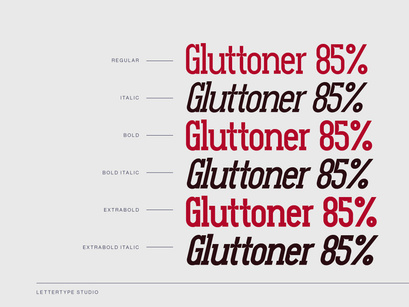 Gluttoner Inktrap | Vintage & Bold