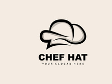 Chef Hat Logo, Restaurant Chef Vector, Design For Restaurant, Catering, Deli, Bakery