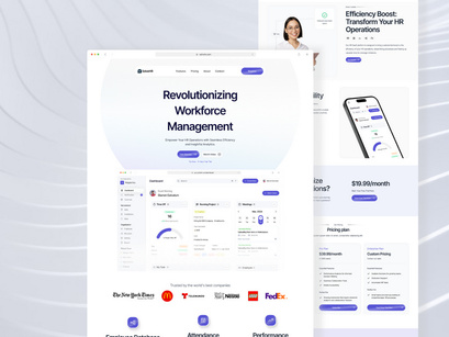 Solve HR - HR Landing Page Template