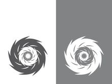 vortex vector illustration icon logo template design