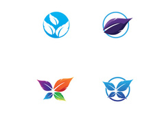 Beautiful colorful lotus flower creative design.