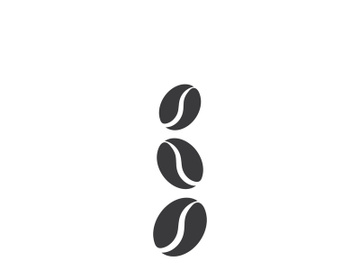 Premium coffee bean logo design. preview picture