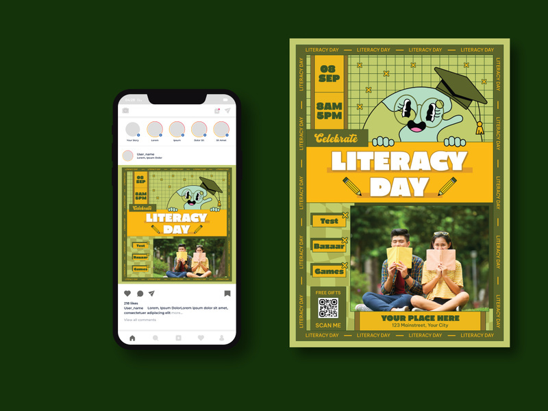 World Literacy Day Flyer