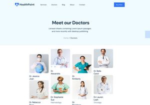 Healthpoint Pro NextJs Medical and Healthcare Website Template