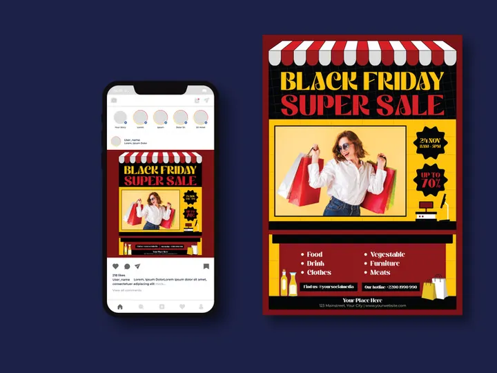 Black Friday Sale Flyer