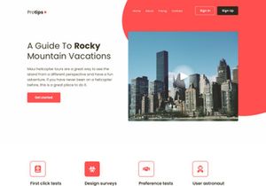 Protips Landing Page [Free Download]