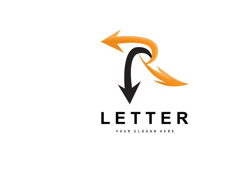 R Letter Logo, Vector Alphabet Symbol