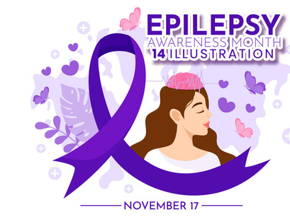 14 Epilepsy Awareness Month Illustration