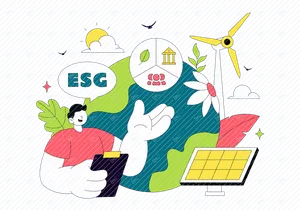 10 Environmental Social Governance Illustration