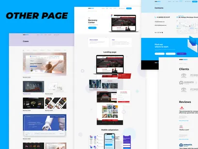Digital Agency Template WebCheck UI For Figma And Photoshop