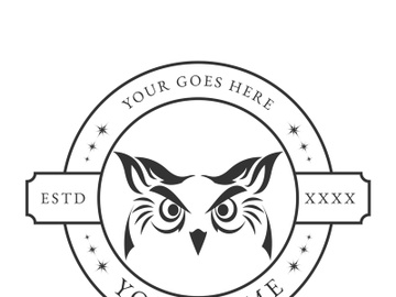Owl logo preview picture