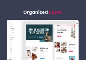 Nisik - Fashion & Taylor Landing Page