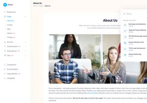 Rider HTML - Free Admin Theme