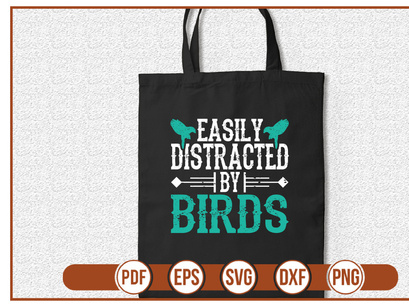 easily distracted by birds