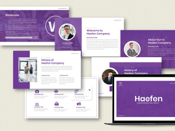 Haefen Busines Powerpoint Template preview picture