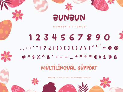 Bunbun - Display Font