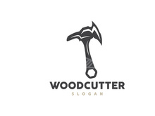 Axe Logo Simple Design Illustration Symbol Template