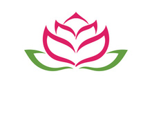 Lotus flower logo vector
