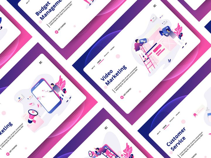 Business Marketing Landing Page Vol 3