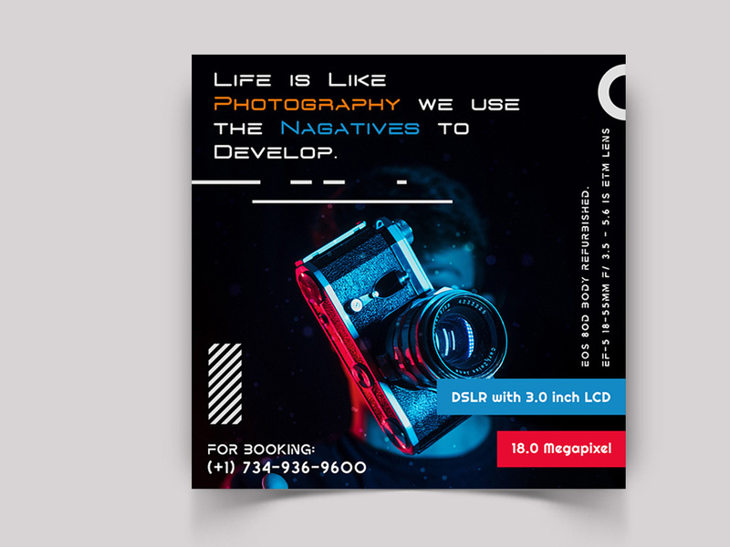 Photography Social Media Post Template