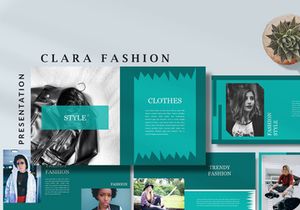 Clara Fashionable Keynote Template