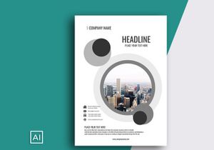 Flyer Business Template Bundle 6 Color