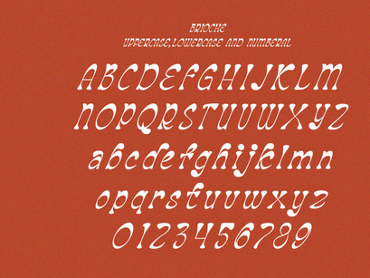 Brioche || display typeface