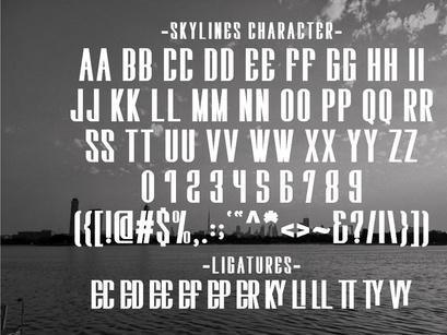 Skylines - Modern Sans Serif Font