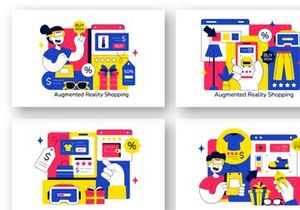10 Augmented Reality Shopping Illustration