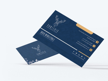 Creative Minimal Business Card Template preview picture