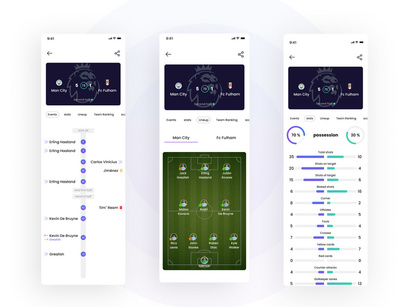 Live Score App UI Kit