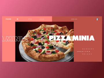 Food Landing Page preview picture