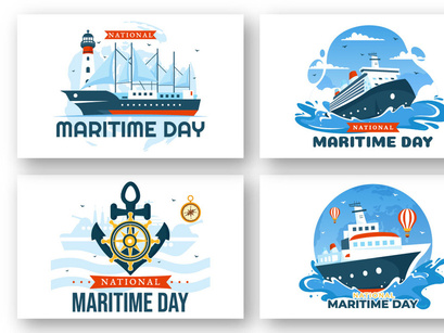 12 World Maritime Day Illustration