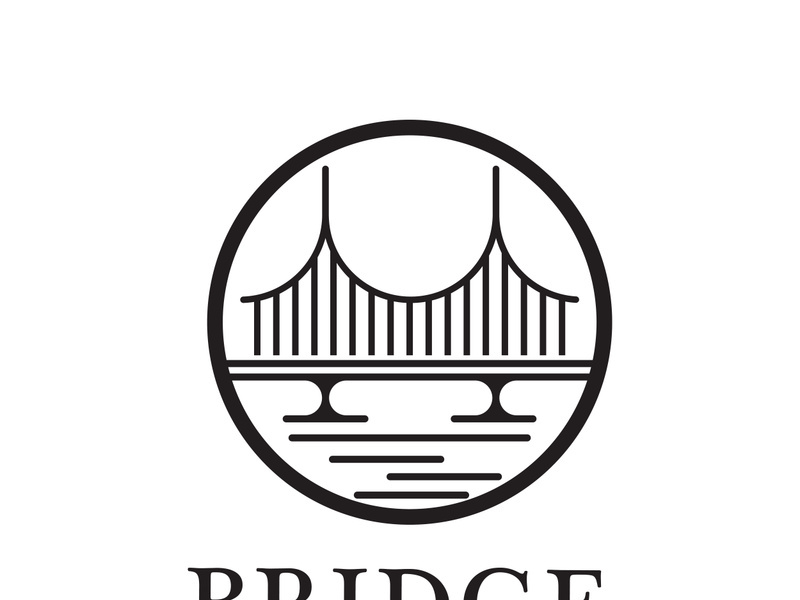 Bridge logo icon design and business symbol template