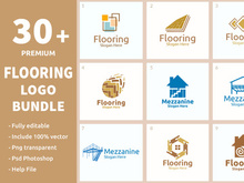 30+ Flooring Logo Bundle