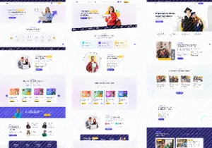Educational Website UI/UX Design