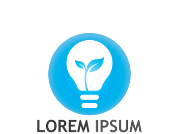 Lamp logo design with creative idea preview picture