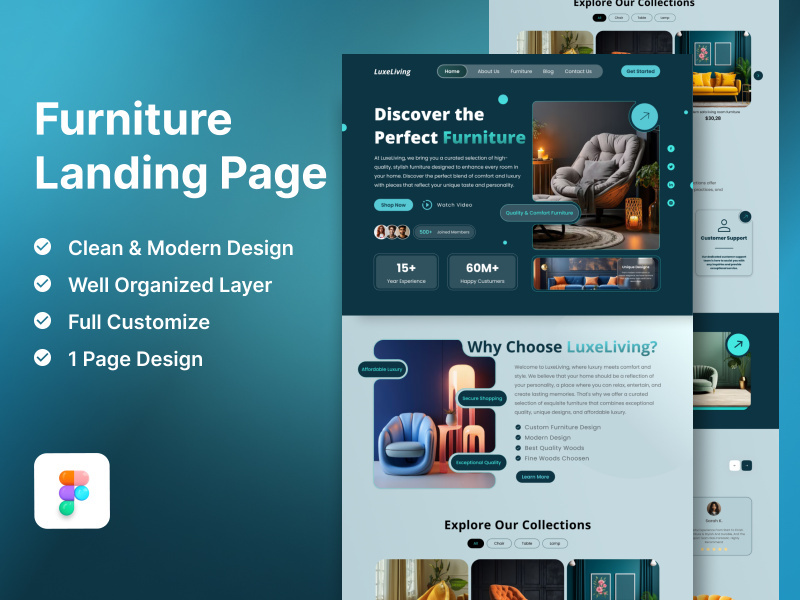 Furniture Landing Page