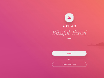 Atlas - Free Mobile UI Kit preview picture