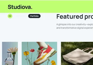 Studiova Bootstrap Website Template