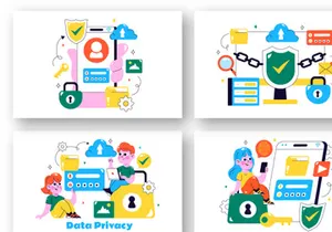 12 Data Privacy Illustration