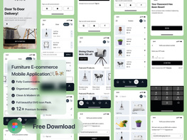 Furniture E-commerce Mobile Application🛒🪑💸 preview picture