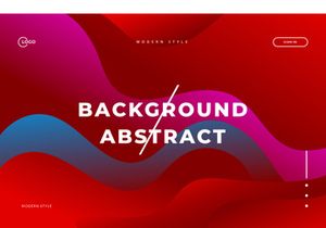Abstract Red Background