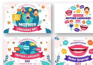12 International Mother Language Day Illustration