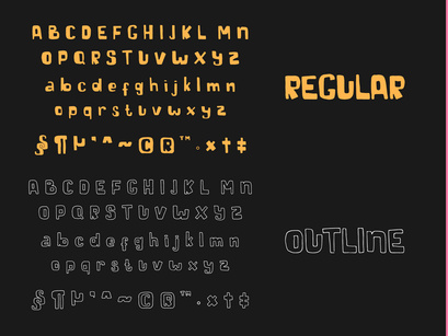 Markisa - Unique Display Typeface
