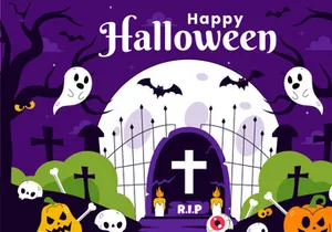 11 Happy Halloween Night Festival Illustration