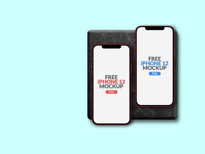 Free iPhone 12 Mockup