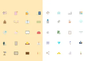 Finance Color Icons